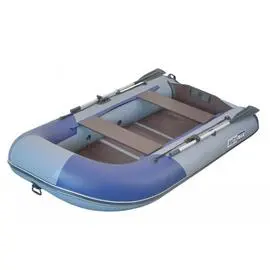 Надувная лодка BoatsMan (Боцман) BT280 серо-синий, фото 