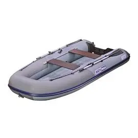 Надувная лодка BoatsMan (Боцман) BT340А (НДНД) серо-графитовый, фото 