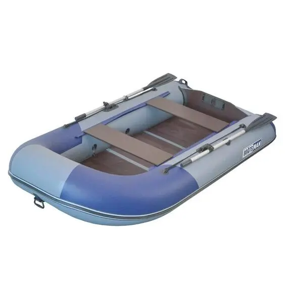 Надувная лодка BoatsMan (Боцман) BT300 серо-синий, фото 