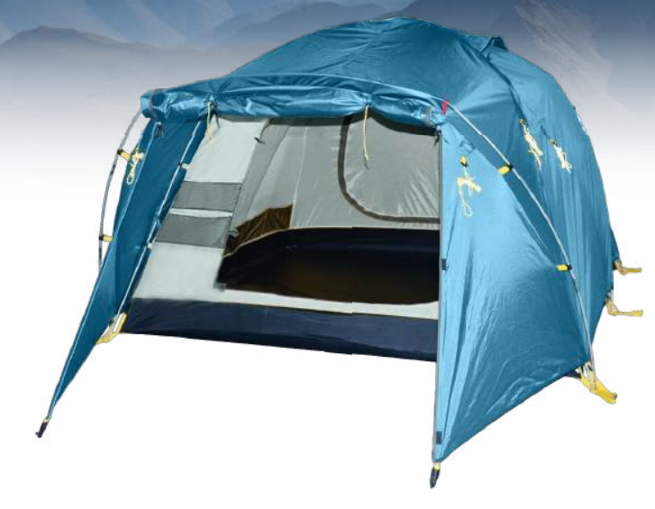 Трёхместные палатки в походе