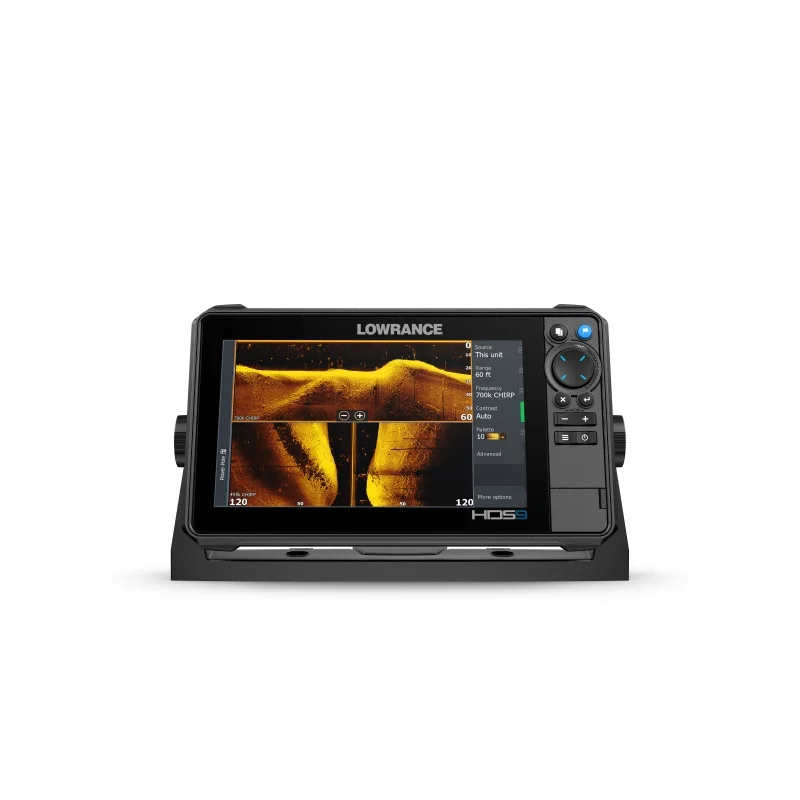 Эхолот-картплоттер Lowrance HDS-9 Live с датчиком Active Imaging 3-in-1. Крепление датчика Active Imaging 3-в-1.
