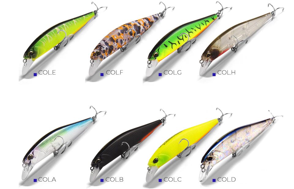 Bearking Realis Jerkbait 100SP - цвета