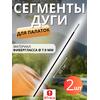Сегменты дуги BTrace фибергласс 7,9 мм, длина 1*55см, 2 шт, Количество: 2, фото 