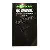 Вертлюг с кольцом и быстросъемом KORDA Kwick Change Swivel №8, фото 