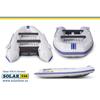 Лодка надувная моторная solar-330 к (оптима) Светло-серый, фото 