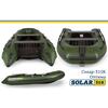 Лодка надувная моторная solar-310 к (оптима) Зеленый, фото 