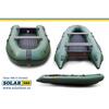 Лодка надувная моторная solar-380 к (оптима) Зеленый, фото 