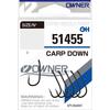 Крючок OWNER Carp Down BC №10 6шт, Размер: №10, фото 