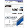 Крючок OWNER Penny Hook BC №18 11шт, Размер: №18, Количество: 11, фото 