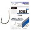Крючок OWNER Funa brown №4 16шт, Размер: №4, Количество: 16 шт., фото 