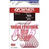 Крючок OWNER Mosquito Hook red №10 12шт, Размер: №10, Количество: 12, фото 
