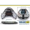 Лодка надувная моторная solar-420 Стрела JET тоннель (Пиксель), фото 
