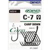 Крючок OWNER Carp Down BC №2 9шт, Размер: №2, Количество: 9, фото 