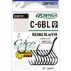 Крючок OWNER Carp Iseama BL w/eye BC №4 10шт, Размер: №4, Количество: 10, фото 