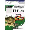 Крючок OWNER Carp Taff  Tsuyoshi teflon №2 6шт, Размер: №2, Количество: 6, фото 
