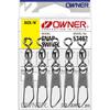 Застежка с вертлюгом OWNER Snap Swivel №18 10шт, Номер: №18, фото 