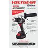 Шуруповерт-электробур Следопыт VoltGear 120 Нм, 21V, 2х4Ah, фото 