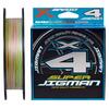 Шнур YGK X-Braid Super Jigman X4 200м Multicolor #1.0, 0.165мм, 18lb, 8.2кг, Расцветка: Multicolor, Диаметр лески: 0.165 мм, Размотка: 200 м, фото 