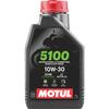 Масло Motul 5100 10W30 4T моторное, полусинтетическое для четырехтактных двигателей мотоциклов, 4 литра, фото 