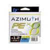 Шнур F-FISHING Azimuth PE X8 150м Fluo Yellow 0,18мм 8,2кг/18lb, Разрывная нагрузка: 8,2 кг, Расцветка: Fluo Yellow, Диаметр лески: 0,18 мм, Размотка: 150 м, фото 