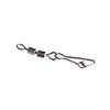 Фидерный двойной вертлюжок Flagman Double Link Swivels № 12, 5 шт, фото 