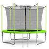 Батут Atlas Sport 312 см (10ft) с внутренней сеткой и лестницей GREEN, Цвет: зеленый, Диаметр батута: 312 см (10 ft), фото 