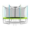 Батут Atlas Sport 435 см (14ft) с внутренней сеткой и лестницей GREEN, Цвет: зеленый, Диаметр батута: 435 см (14ft), фото 