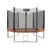 Батут Atlas Sport 312 см (10ft) PRO (усиленные опоры) ORANGE, Цвет: оранжевый, Диаметр батута: 312 см (10 ft), фото 