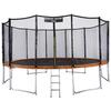 Батут Atlas Sport 490 см (16ft) PRO (усиленные опоры) ORANGE, Цвет: оранжевый, Диаметр батута: 490 см (16 ft), фото 