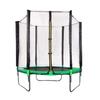 Батут Atlas Sport 183 см (6ft) с внешней сеткой без лестницы GREEN, Цвет: зеленый, Диаметр батута: 183 см (6 ft), фото 