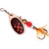 Блесна вращающаяся MEPPS COMET BLACK FURY MOUCH Orange Copper 1 (3,5 г), Цвет: Медь/Красная, Вес блесны (г): 3,5, фото 