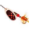 Блесна вращающаяся MEPPS COMET BLACK FURY MOUCH Orange Copper 2 (4,5 г), Цвет: Медь/Красная, Вес блесны (г): 4,5, фото 