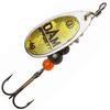Блесна вращающаяся DAM FZ Fluo Spinner #4 10g S Gold Prisma, фото 
