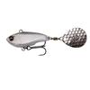 Тейл спиннер SAVAGE GEAR Fat Tail Spin 6.5cm 16g Sinking, White Silver, фото 