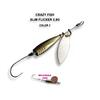 Блесна вращающаяся Crazy Fish Spinner SLIM FLICKER-2,9g #2, фото 