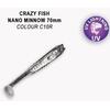 Мягкая приманка CRAZY FISH Nano Minnow 2.8" 53-70-C10R-7, фото 