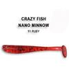 Мягкая приманка CRAZY FISH Nano Minnow 1.6" 6-40-11-6, фото 