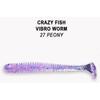 Мягкая приманка CRAZY FISH Vibro worm 2" 3-50-27-6, фото 