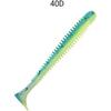 Мягкая приманка CRAZY FISH Vibro Worm 2.5'' 81-65-40d-6, фото 