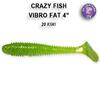Мягкая приманка CRAZY FISH Vibro fat 4" 14-100-20-6, фото 