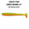Мягкая приманка CRAZY FISH Vibro worm 3.4" 13-85-5d-6, фото 