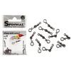 Застежка Spinwal Snap with swivel size 21 10pcs, фото 