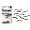Застежка Spinwal Snap with swivel size 12S 10pcs su, фото 