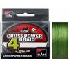Леска плетеная DAM CROSSPOWER 4-BRAID 150m 0.17mm 9.0kg 20LBS GREEN, фото 
