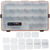 Коробка для приманок SAVAGE GEAR WP Lurebox 6B Smoke 35,5X23X9,2cm, фото 