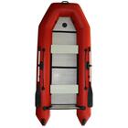 Лодка Polar Bird 260 ТМ Киль (Слань Стеклокомпозит) красный, Цвет: красный, фото 