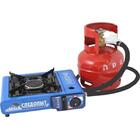 Плита наст. газовая СЛЕДОПЫТ "UltrA", керамическая (с переходником), фото , изображение 5