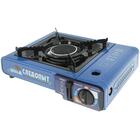 Плита наст. газовая СЛЕДОПЫТ "UltrA", керамическая (с переходником), фото 