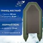 Лодка моторная Румб 260 БС зеленый, фото , изображение 4