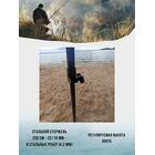 Рыболовный зонт WAHOO с шалью на 6 секторов с двумя окошками (спица 4.2мм), фото , изображение 4